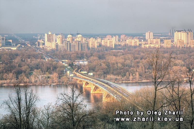 Киев, мост Метро