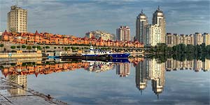 [en]Kyiv, Obolon Riverfront[ru]����, ������c��� ����������