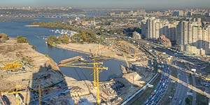 [en]Kyiv, View from 38th Stock[ru]����, ��� � 38-�� �����