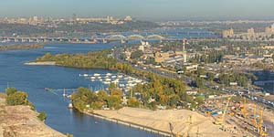[en]Kyiv, View from 38th Stock[ru]����, ��� � 38-�� �����