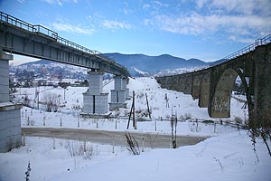 [ru]�������, ����� ����� ���� ����[en]Vorokhta, Bridges over River Prut