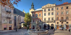 [en]Lviv, Rynok Square[ru]�����, ������� �����