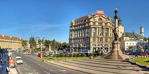 [en]Lviv, Monument to Adam Mitskevich[ru]�����, �������� ����� ���������